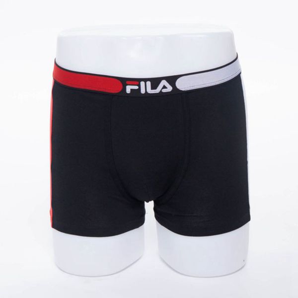 Fila Giovanni Men's Trunks - Black,NZ 372-84291